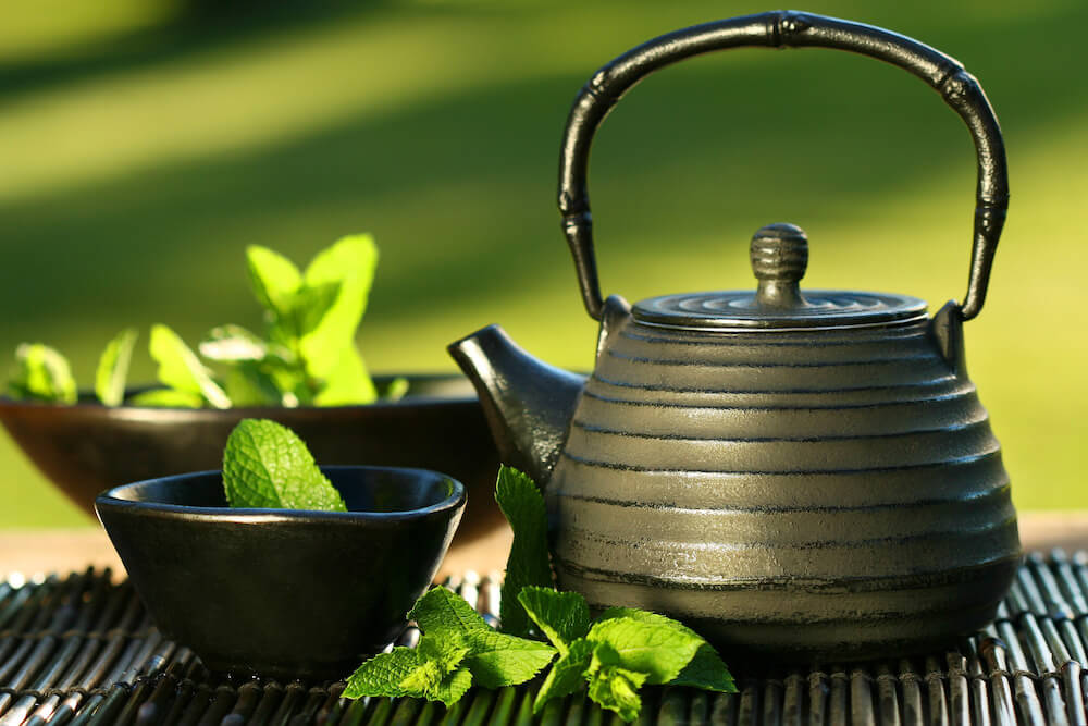 trà bạc hà-trà ba miền